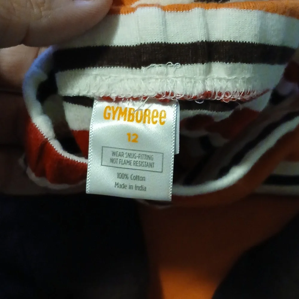 Gymboree youth turkey pajamas 12